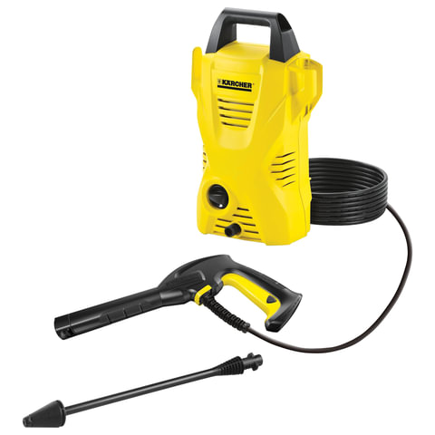 Минимойка KARCHER (КЕРХЕР) K 2 Basic, мощность 1,4 кВт, давление 110 бар, шланг 3 м, 1.673-000.0