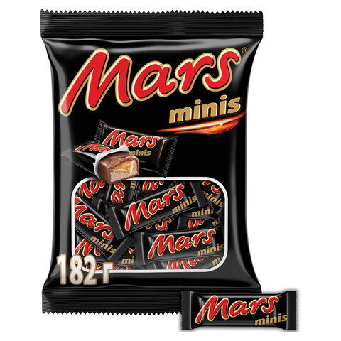 Шоколадные батончики MARS "Minis", 182 г, 2261