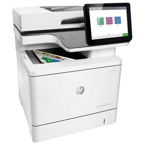 МФУ лазерное ЦВЕТНОЕ HP Color LJ Enterprise M578dn "3 в 1" А4, 38 с./мин, 80000 с./мес., ДУПЛЕКС, ДАПД, с/к, 7ZU85A