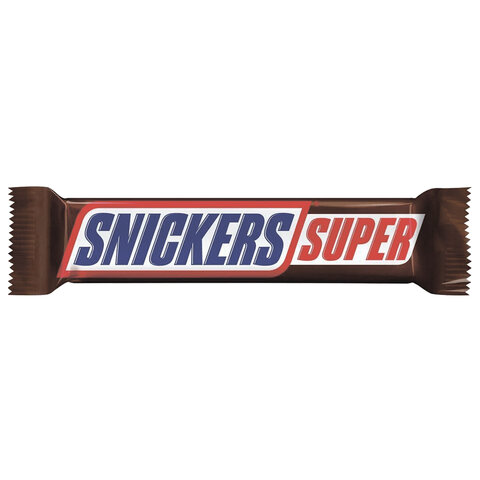 Шоколадный батончик SNICKERS "Super", 80 г, G7433