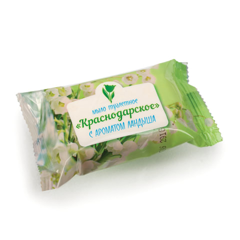 Мыло туалетное 100 г КРАСНОДАРСКОЕ (Меридиан), "Ландыш"